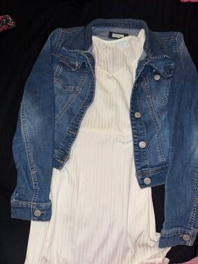 Wax Jean Medium Blue Denim Jacket